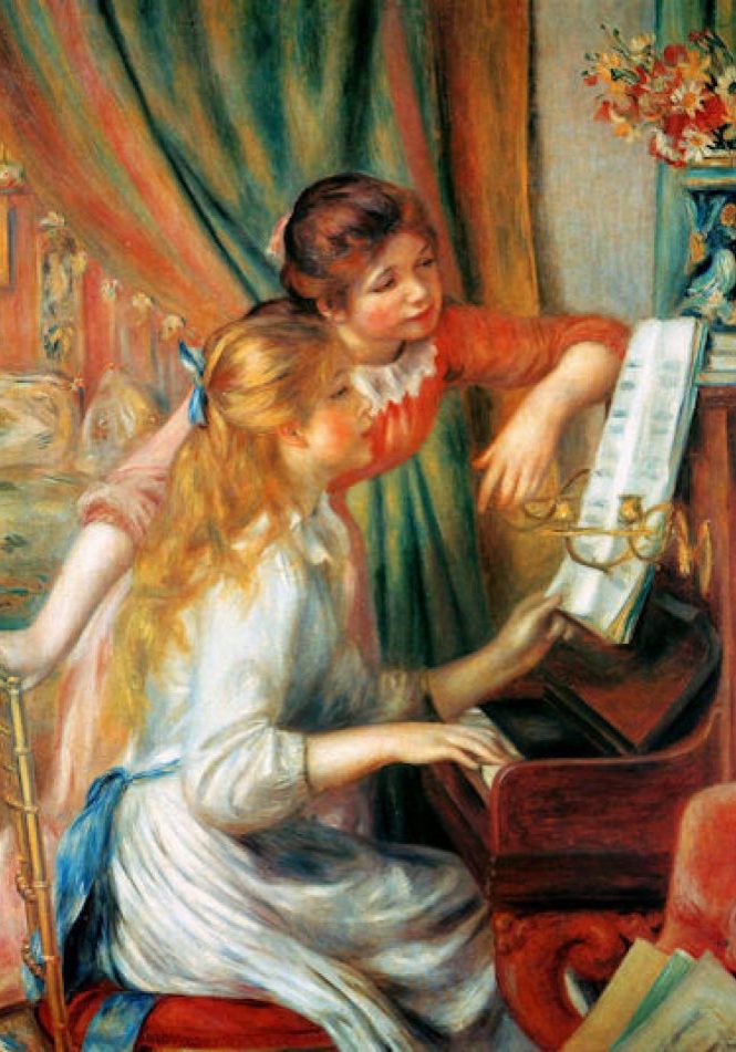 RENOIR, Meisjes aan de piano, 1892